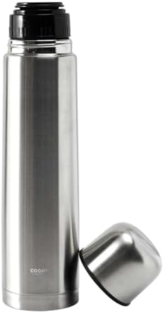 Tescoma 318520 Constant Termos con Tazza, Acciaio Inossidabile, Argento, 0.3 l, 1 Pezzo
