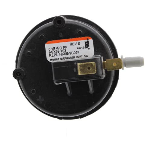 Furnace Air Pressure Switch Replaces Carrier Bryant Payne Part HC06WC075 HC06WC085 HC06WC097