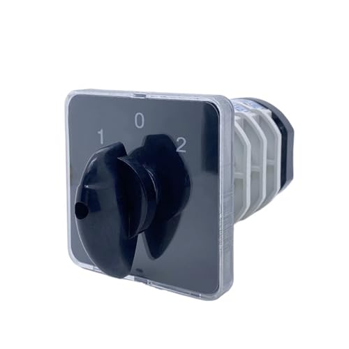 Inverseur de source manuel YMZ12 selector switch 4 bornes pour tableau électrique - 2