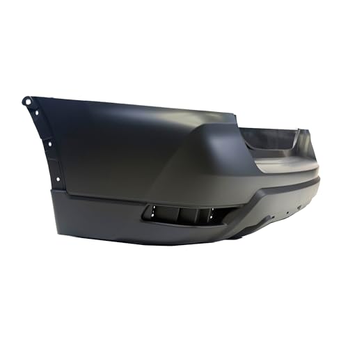 Image of FitParts Compatible with Nissan Rogue 2017-2020 Rear Bumper Cover | CAPA Certified, Primed, Without Parking Sensor Holes, Hybrid, Ready to Paint, OEM 850226FL0H, NI1100319