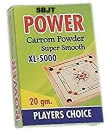 Image of Superior Matte Finish Practice Carrom Board for Serious Professional Practice with Coins Striker and Powder Beige(26 INCH AD-1)