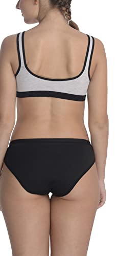 Image of StyFun Cotton Blend Sports Sets, Lingerie Set for Women, Combo Everyday Bra Panty, See Main Image to Check How Many Sets You Will Get