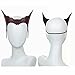 CAFELE Scarlet Witch Headpiece, 2021 TV Shows WandaVision Wanda Maximoff Red Resin Mask Crown Cosplay Halloween Costume Headwear for Adults