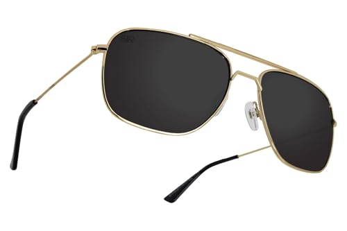 Shady Rays Navigator - Black Gold/Smoke Lens Standard Fit