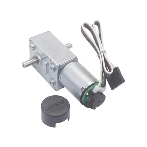 Moteur à engrenages à vis sans fin JGY-370NB blocage automatique et couple élevé 24V 3rpm