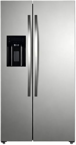 NeoSilent Full Size Refrigerator, 25 Cu.Ft. French Door Fridge, Stainless Steel,
