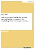  Unterstützungsmöglichkeiten des Key Account Management durch das Controlling am Beispiel der Konsumgüterbranche: Diplomarbeit