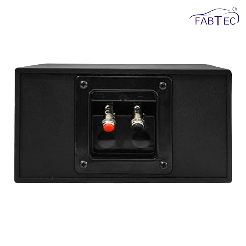 FABTEC 12V Dual Channel 120W Car Amplifier Stereo Power Mono Amp Audio, Bass Sub- Woofer kit, Monoblock, Black Body Encloser,Car Multi Channel Amplifier Class AB, Mosfet Dc Power Supply