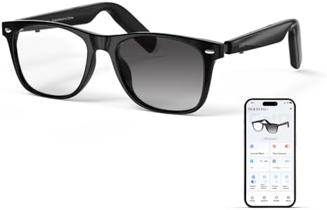 GetD Gafas Inteligentes, con Bluetooth, con Altavoz y Micrófonos,...