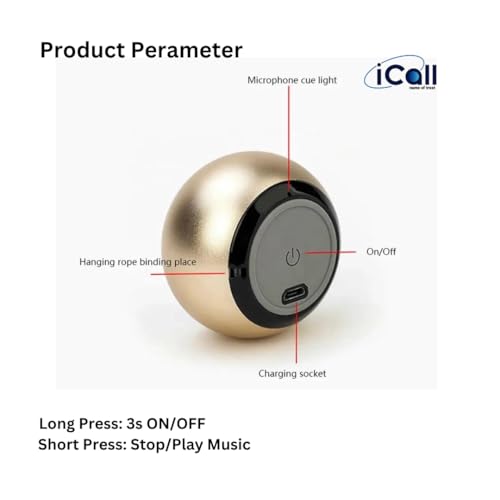 Image of Portable Bluetooth M3 08 Mini Speaker Dynamic Metal Sound with High Bass with Alexa & Siri Assistant Smart Speaker (Multicolor)