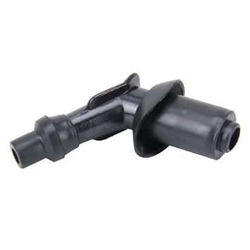 WorldCare Motorcycle 135 Degree Resistor Spark Plug Cap for CG12573674 | Pack of 1