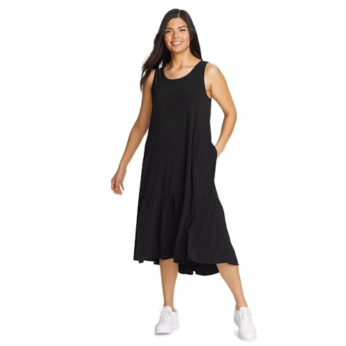 Robe femme Eddie Bauer Departure coupe midi fluide et robe été légère stretch