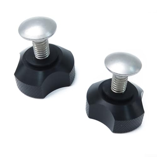 Scuba Diving Backplate Screws 5/16-30 Flat Head Embedded Screw for Backplate Mounting Hardware, Plastic Steel Dive Screw with 32mm Diameter and 36mm Height, 2 Pack