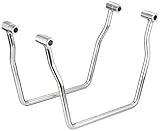 キジマ(Kijima) バイクパーツ サイドバッグサポート スチール製 ドラッグスター250/1100/1100クラシック 左右セットクロームメッキ 210-453