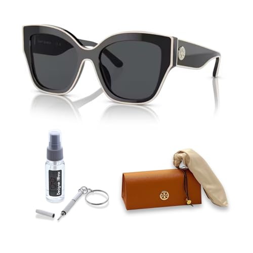Tory Burch TY7184U Cateye Sunglasses for Women +BUNDLE with ACCESSORY EYEWEAR KIT2