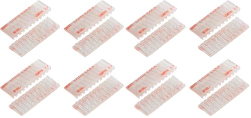 Image of JUMINIZ 8 Pieces EZ Pass Mounting Strips with Adhesive for EZ Pass /iPass Illinois /Sunpass Cars Windshield Toll Transponder Holders Sticky Replacement Double Sided Tape Sticker (Pack of 2)
