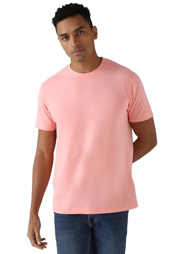 Image of Peter England Men's Cotton Regular Fit Crew Round Neck Tshirt
