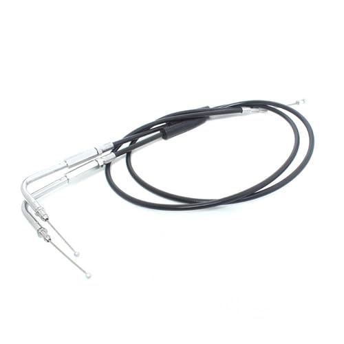 Câbles d'accélérateur de moto pour Harley FXD 1996-2010 commande manuelle acier