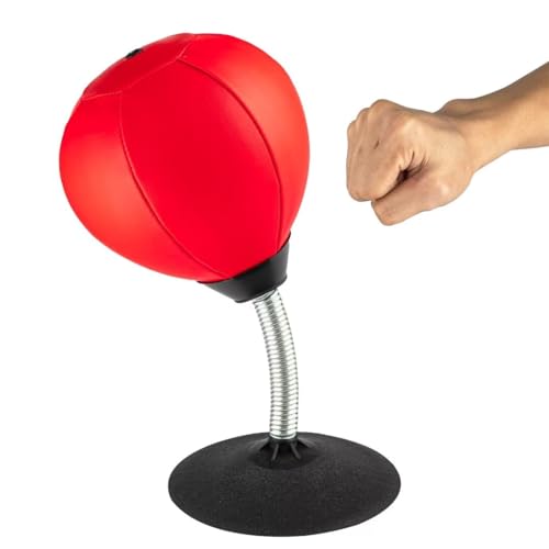 Desktop Punching Bag Suction Cup Base Stress Relief Toy for Office Desk