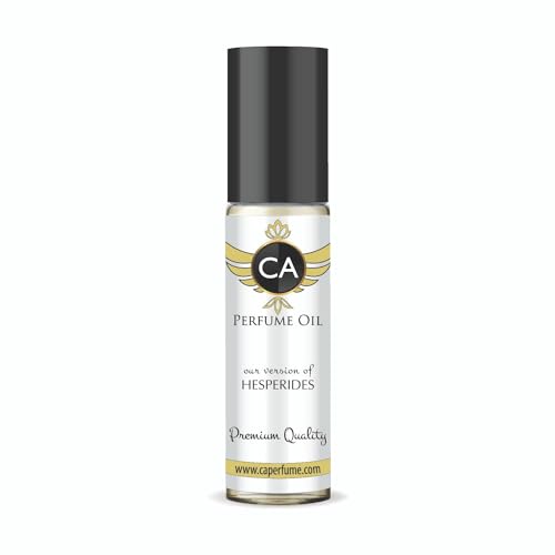 CA Perfume Impression of Hesperides Unisex Fragrance Oil Aromatic Scent Long Lasting Perfumes for Women &amp; Men Travel Size TSA Ready Mini Parfum Body Oil Roll-on 0.33 Fl Oz 10ml