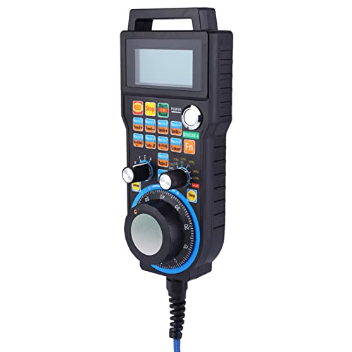 Hilitand Electronic Hand Wheel, Electronic Wire Controlled Handwheel, 4 Axis CNC Pulse Generator CNC Motion Control Card for CNC Lathe, Motion Detectors, Hilitandcesug3thox