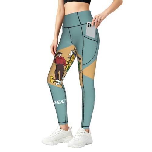 Leggings de Delaware para mujer ideales para yoga y caminatas urbanas
