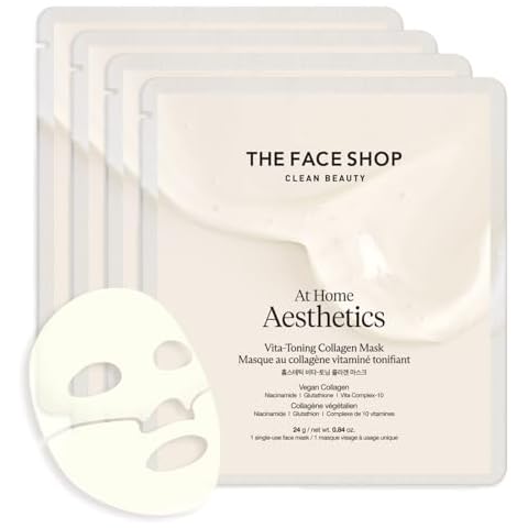 The Face Shop Vita-Toning Collagen Mask Cover