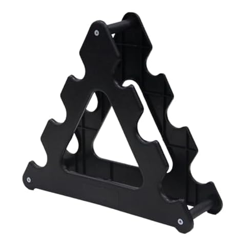 OCUhome Vibration Dumbbell Stand Stable Weight Bearing Rack Sturdy Large Capacity Great Load No Deformation Display for Home Gym Storage B Cover