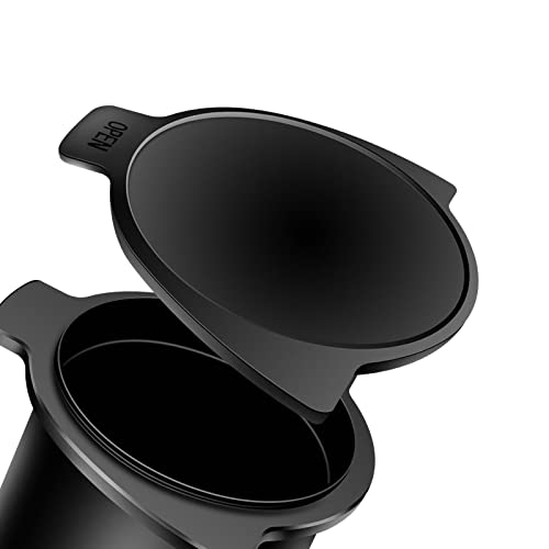 NOTSEK Versiegelter Deckel für Dosing Cup 54mm/Kaffee Dosierbecher, Passt Die Meisten Sage Barista Express Dosing Cup, Silikon, Wiederverwendbar, Staubdicht Cover