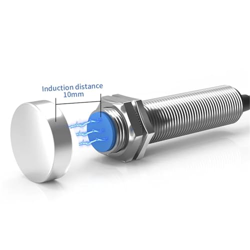 Sensor de proximidad LG12A3 M12 de dos hilos DC detecta 10 mm 3