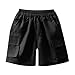 Big Kid Boys' Summer Fashion Shorts and Overalls for Children and Toddlers with Comfor 7-8 Years