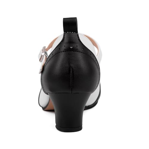 Character Shoes for Women Dance Shoes,Stylish Ankle Strap Heels for Ballroom,Salsa,Tango4