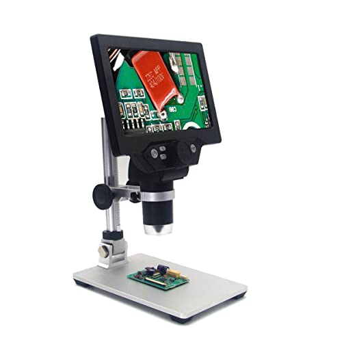 Lbg 600X/1200X/1600X fW^dqrfI 4.3/7/9 C` H_D LCD ͂񂾕tCg勾 + X^h YA_v^[(Color:1200X 7 in)