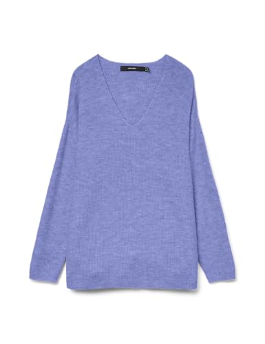 VERO MODA VMCREWLEFILE LS V-Neck Blouse NOOS 1