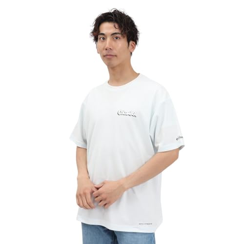 [コロンビア] スウィンアベニュー オムニフリーズ ゼログラフィック ショートスリーブ Tシャツ PM0703 メンズ XL Sea Salt, Camp Back Print