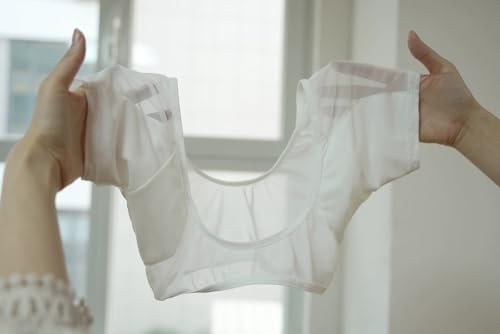 Underarm Sweat Vest for Women,Breathable Armpit Protector Sweat Proof Shirts Pads for Women Girls Ladies3