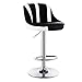 Produktbild RTY-STOOL Barhocker Hochhocker Hochstühle Hohe Hocker Moderner Stab Schemel Frühstücksküchen Stuhl Schemel Nachgemachtes Leder Drehender Zweifarbensitz Justierbar 58-78CM (Farbe : #3)
