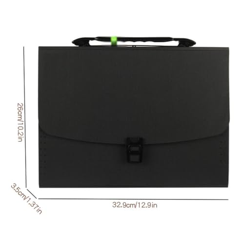 Rangement orgue extensible JFDBGU avec 13 compartiments portables couleur verte - 5