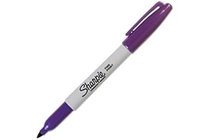 24 Finely Pointed Purple Sharpies - Unparalleled Color Saturation for Vibrant Creations