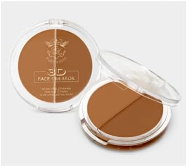 3D FACE CREATOR Ruby Kisses HD 2 Color Foundation + Concealer by Ruby Kisses (RDF15 LEVEL 15/TON 15)