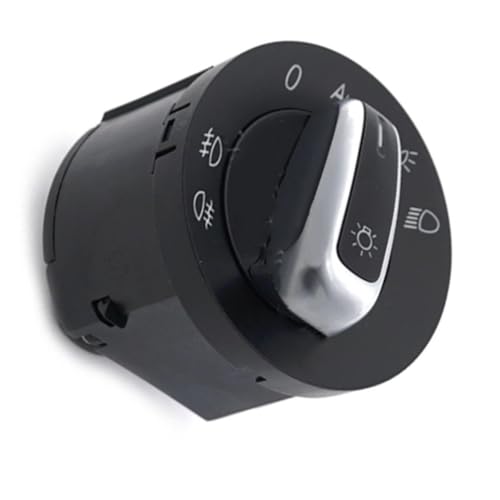 Bouton de phares cassé résolu interrupteur chromé pour VW Tiguan Scirocco