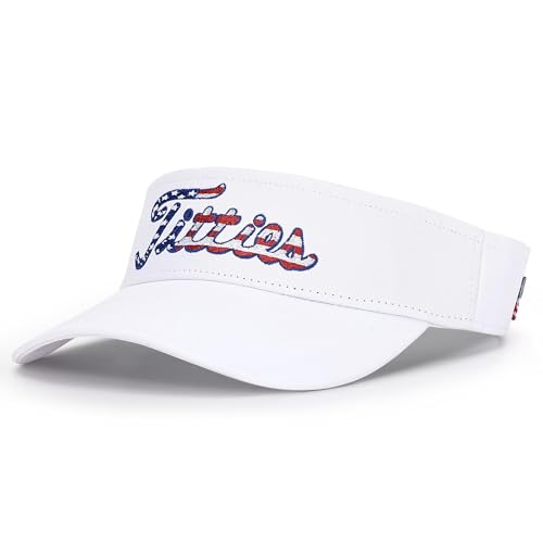 Image of Curves & Clubs Titties Golf Hat - Funny Golf Hat, Titties Hat - Funny American Hat - Men's Gifts (Cotton, White-Black)