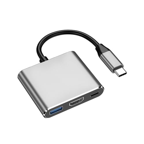 Beimus Adaptador USB C a HDTV PD100W carga rápida USB 3.0 5Gbps transferencia de datos salida 4K