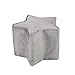 Roba Lil Sofa Tabouret pour enfant en forme d'étoile avec housse en velours gris