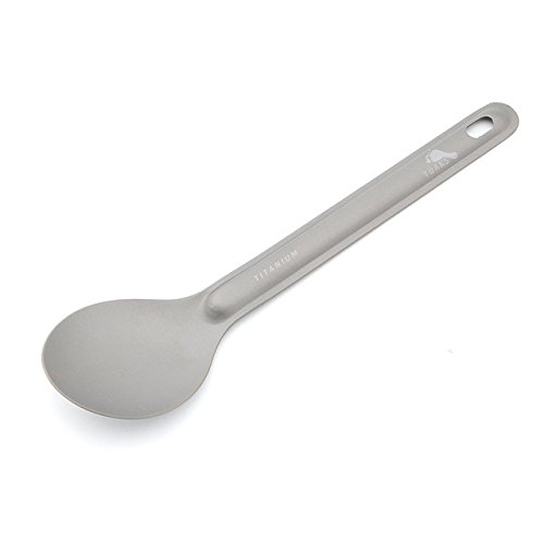 TOAKS Ultralight Titanium Tableware Outdoor Flatware Cutlery Fork and Spoon