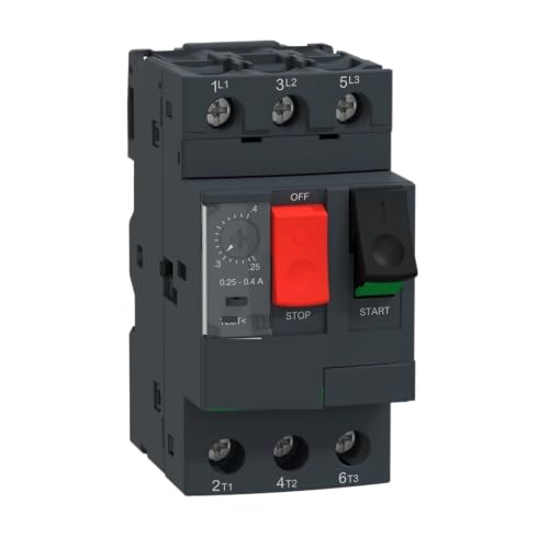 Disyuntor de motor trifásico GV2ME03 para cuadros eléctricos trifásicos de 0.4A