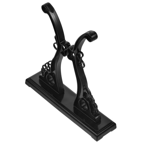 CONGARTENO Soporte para Abanicos Redondos Mano Base Resistente para Exhibición Decorativa de Estilo Chino Compacto y Fácil de Montar para Escritorio Coración del Hogar