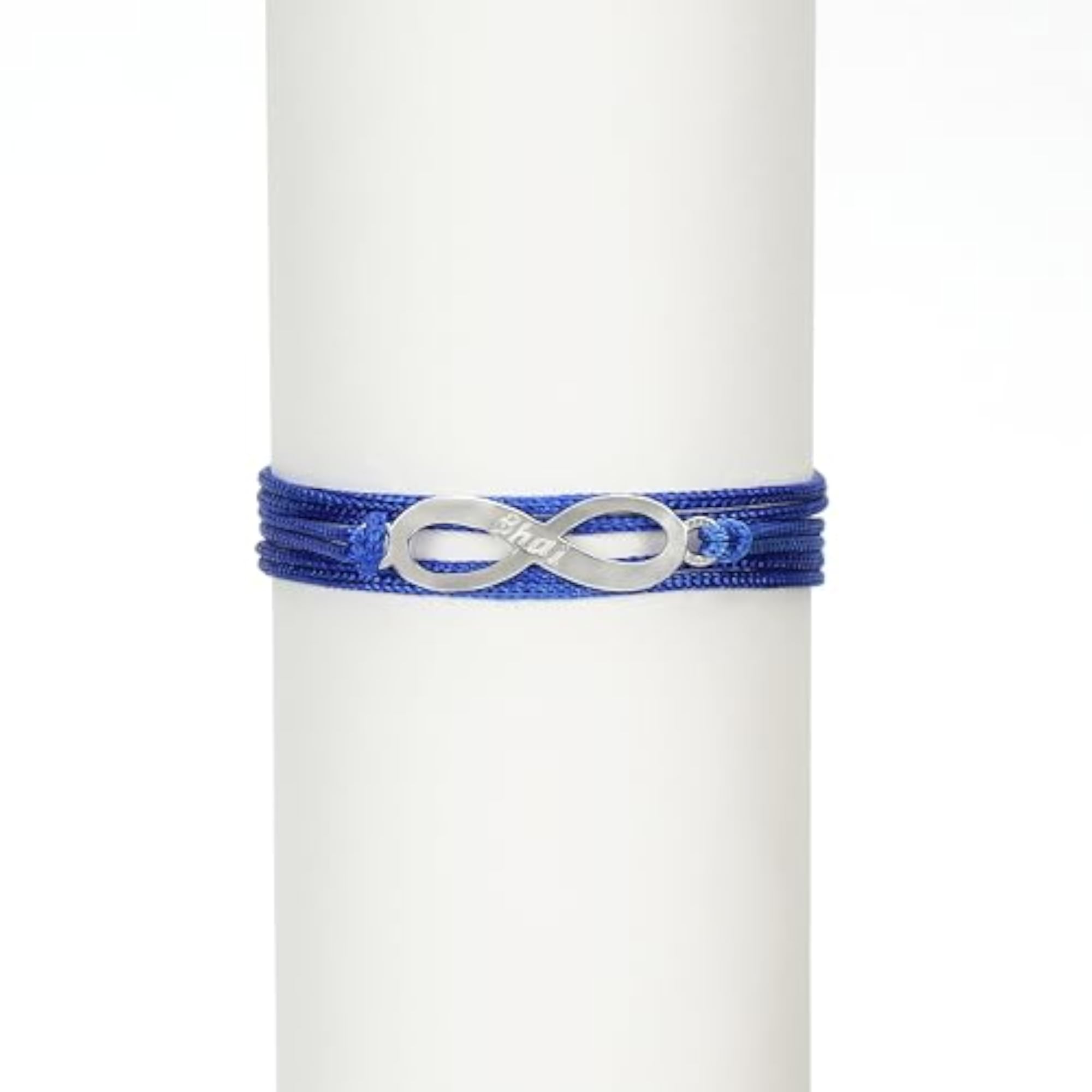 925 Sterling Silver Minimal Rhodium Plated Rakhi for Brother