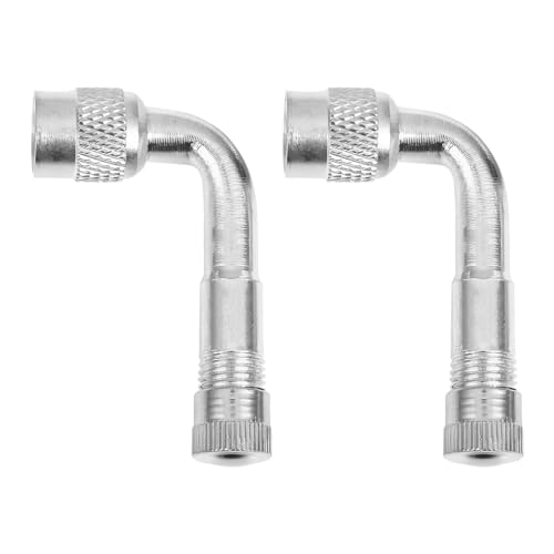 JNNJ 2 Pièces Adaptateur De Tige De Valve, Extension Tige Pneu Valve Pneu Adaptateur, Prolongateur...