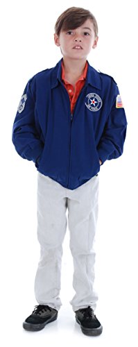 Children's Lightweight U. S. Air Force Jacket in Blue With Three Patches3